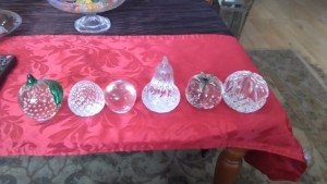 glass paper weights