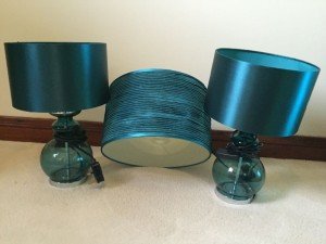 glass table lamps