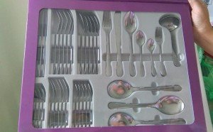 stainless steel cutlery set