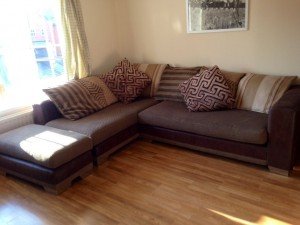 two part corner sofa