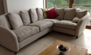 low back corner sofa