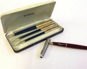 Parker 65 turquoise set