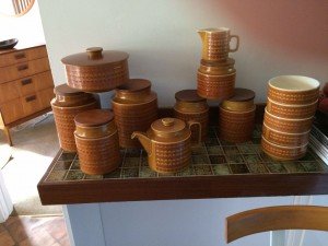 Hornsea Saffron kitchen accessories