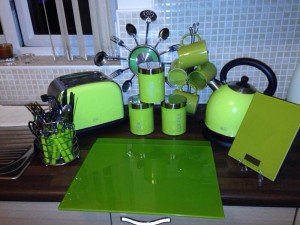 lime kitchen accessories