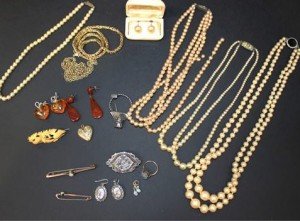 collection of jewellery