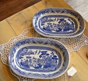 China serving platters