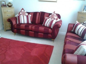 patterned upholstered sofas