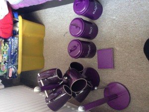 purple kitchen accessories