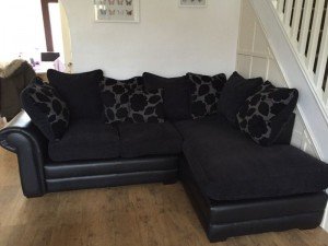 two piece corner sofa