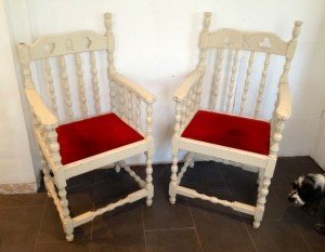 shabby chic chairs