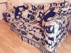 vintage sofa