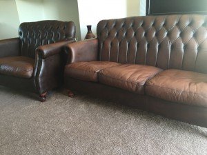 Chesterfield sofa suite