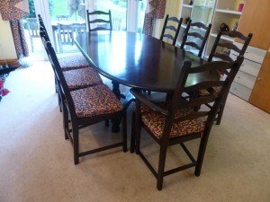 large dining table