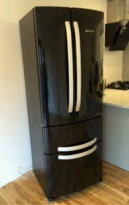 steel fridge freezer