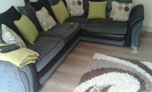 low back corner sofa