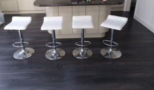 chrome swivel bar chairs