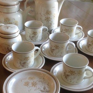 porcelain tea service