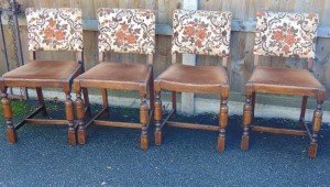 art deco dining chairs