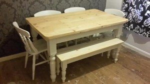 shabby chic dining table