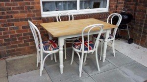 shabby chic dining table