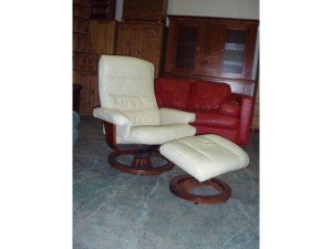 swivel armchair