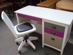 wooden desk