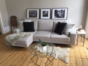 low back corner sofa