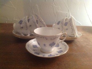 porcelain tea set