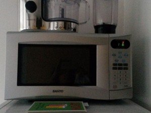 Sanyo large capacity microwave