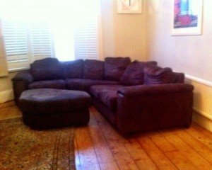 low back corner sofa