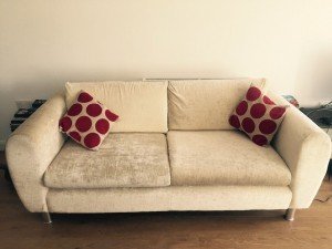 two seater luxurious sofa
