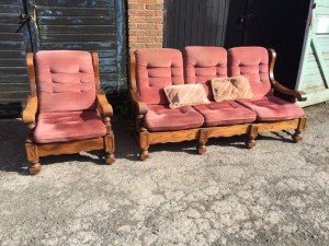 vintage sofa suite