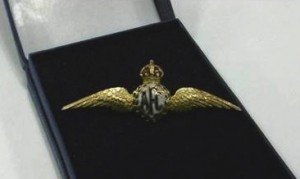 sweetheart wing brooch
