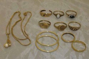 gold jewellery