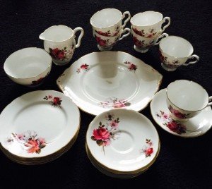 royal Staffordshire tea service