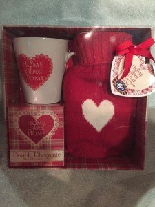 boxed red gift set