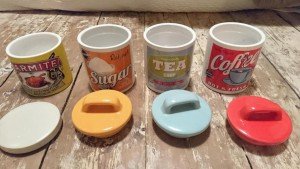 retro style canisters