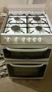 Hotpoint gas oven