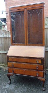 mahogany vintage bureau