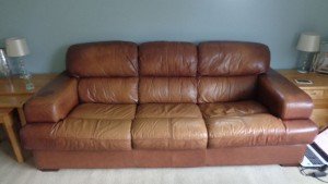 three seater high back sofa