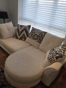 three seater corner sofa