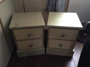 bedside tables