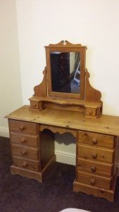 vintage dressing table