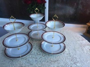 brass cake stands