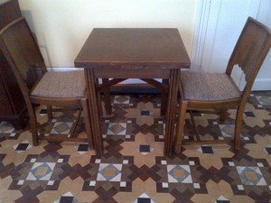 breakfast table
