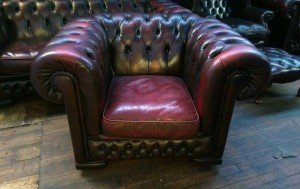 Chesterfield gentleman's club chair