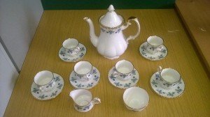 vintage tea service