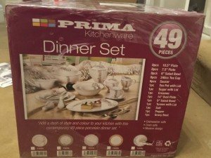 kitchen ware dinner set