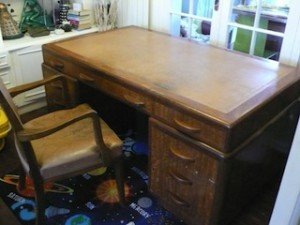 vintage desk