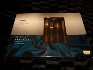 sterling cutlery set